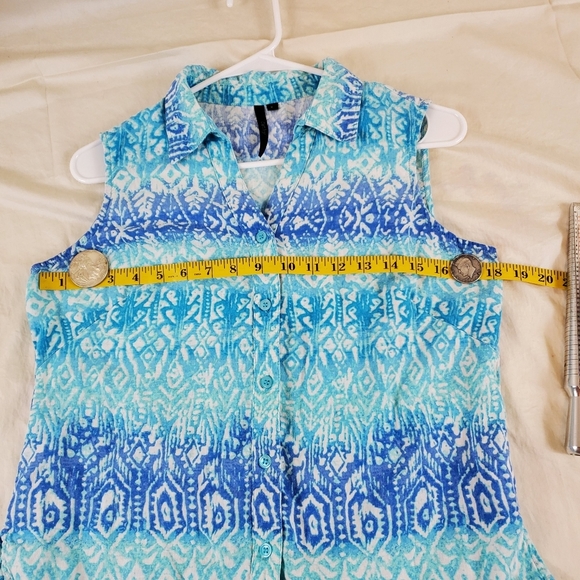 Womens Cathy Button Down Shirt Sz Small - Picture 5 of 6